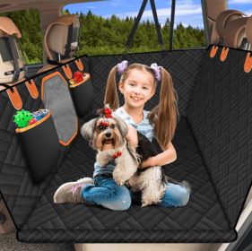 Dog Car Seat Backrest (Color: Orange)